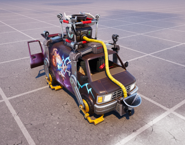 Fortnite Save The World Lars' Van / Ride The Lightning Mission Prop - Image 2