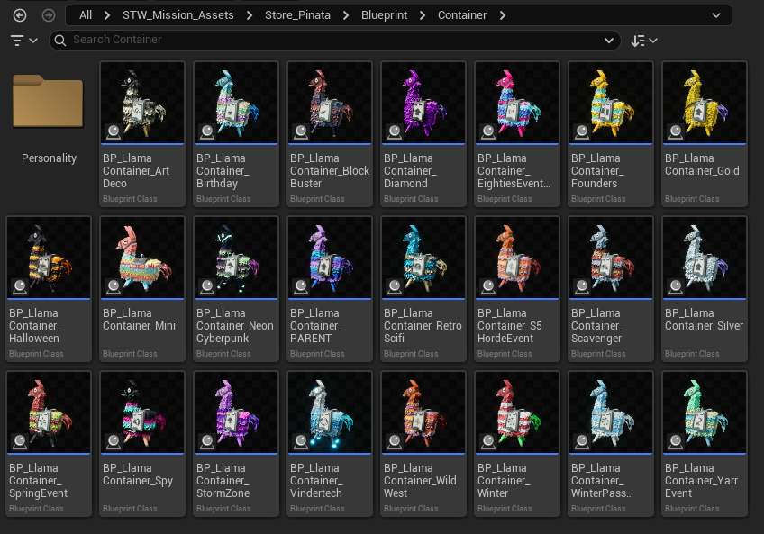 Fortnite Save The World Loot Llama's / Piñata's - Image 2