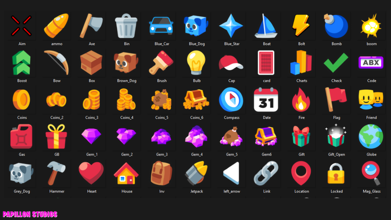 🧩 Stylized Icon & Emoji Pack – UI / Games / Creative  - Image 2