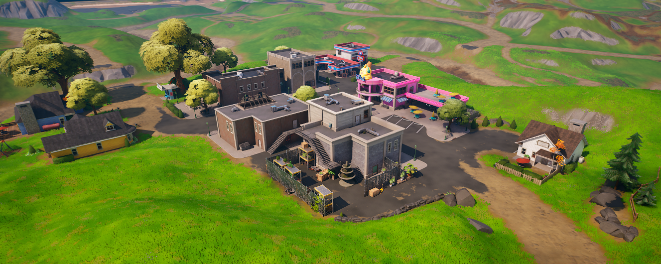 Coney Crossroads POI and Custom Prefabs With Assets