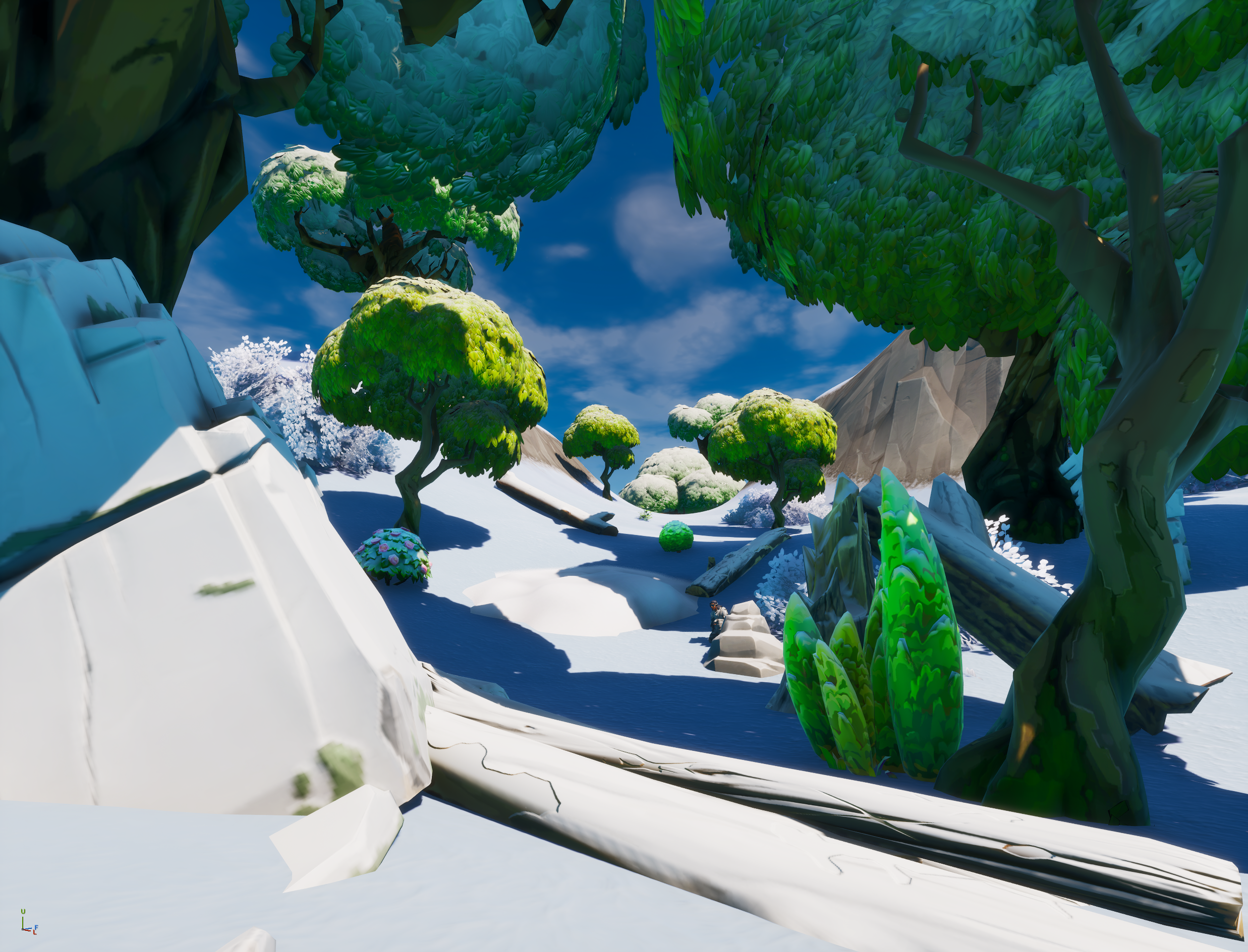 Athena Snow Trees