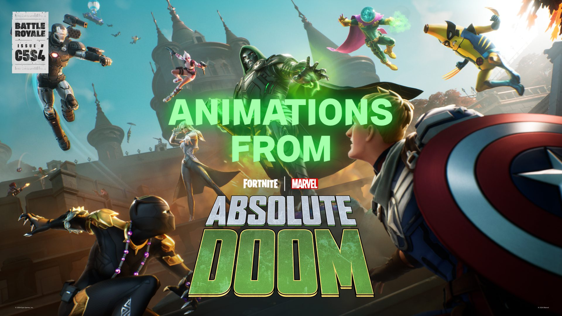 Marvel Boss Animations - Fortnite Chapter 5 Season 4