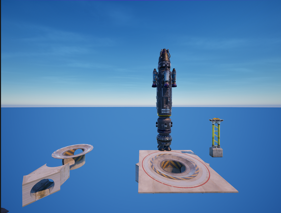 Visitor's Rocket Platform