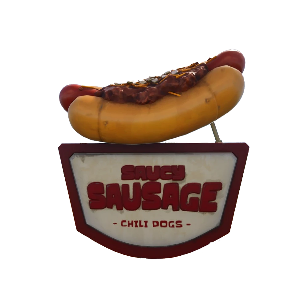 saucy sausage signs