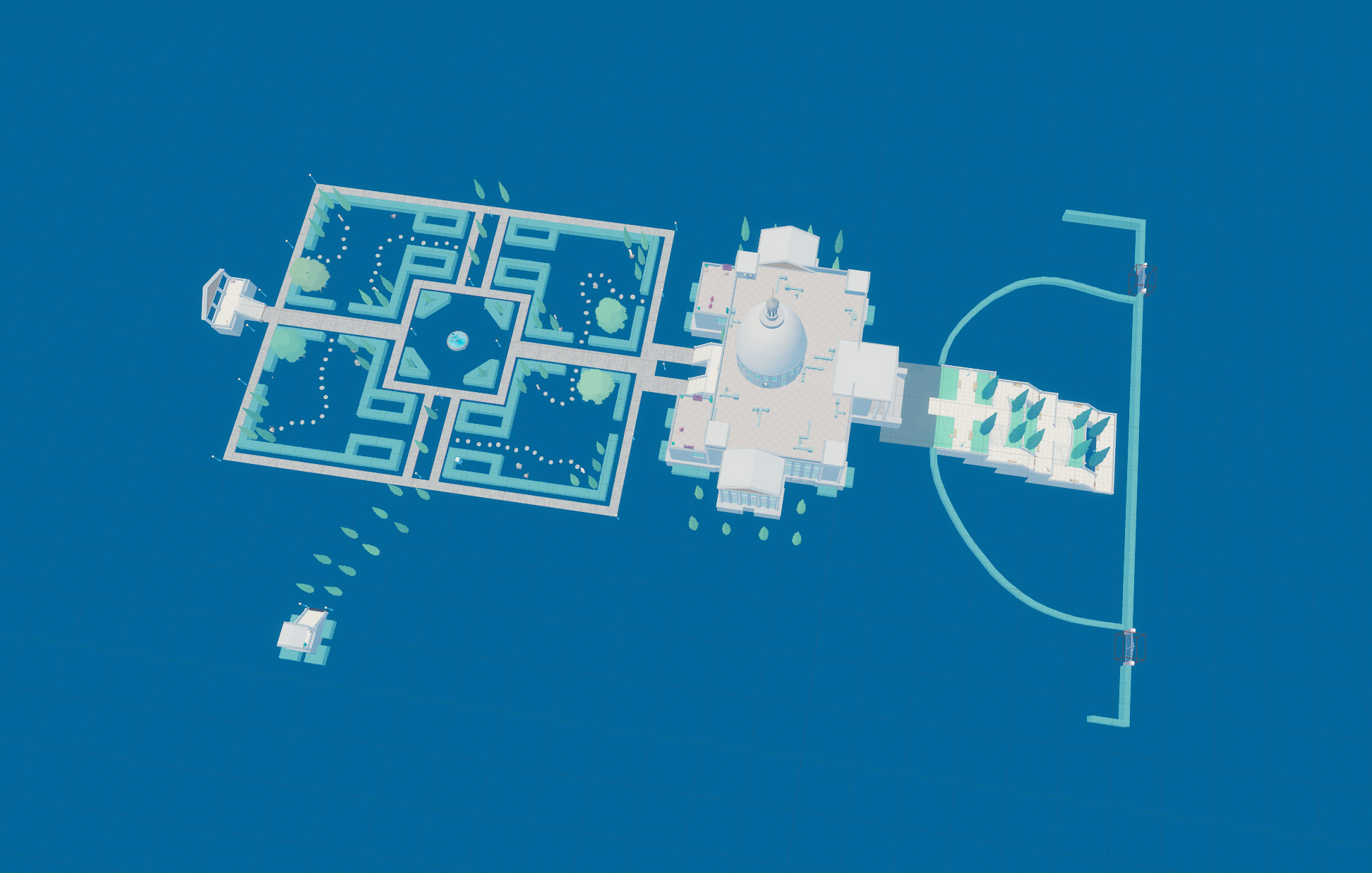 The Simpsons 'The Manor' POI