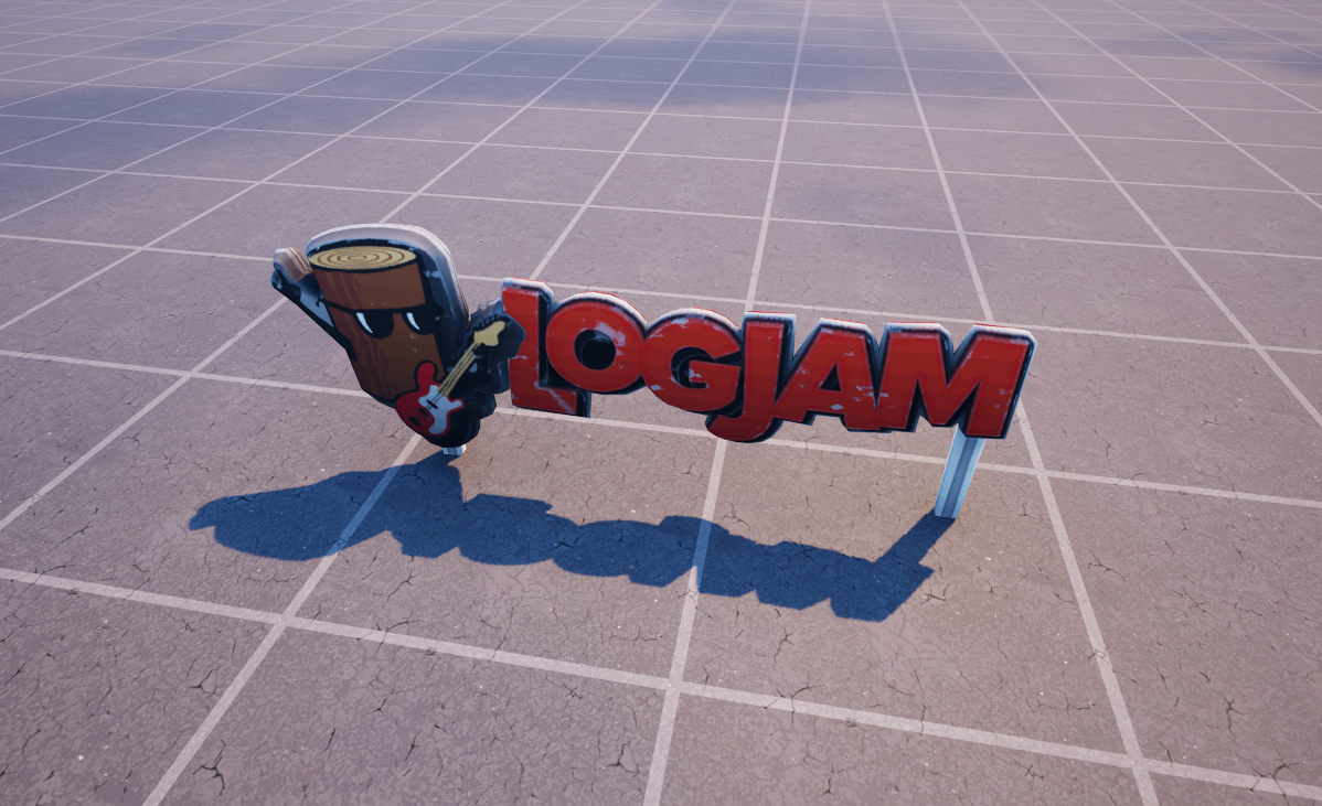 Logjam Sign