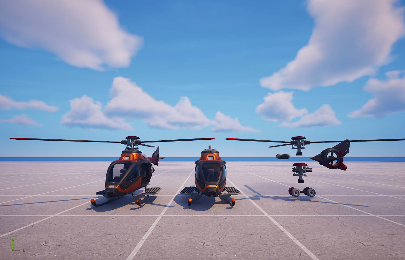 Impossible Esscape Helicopter and Parts!