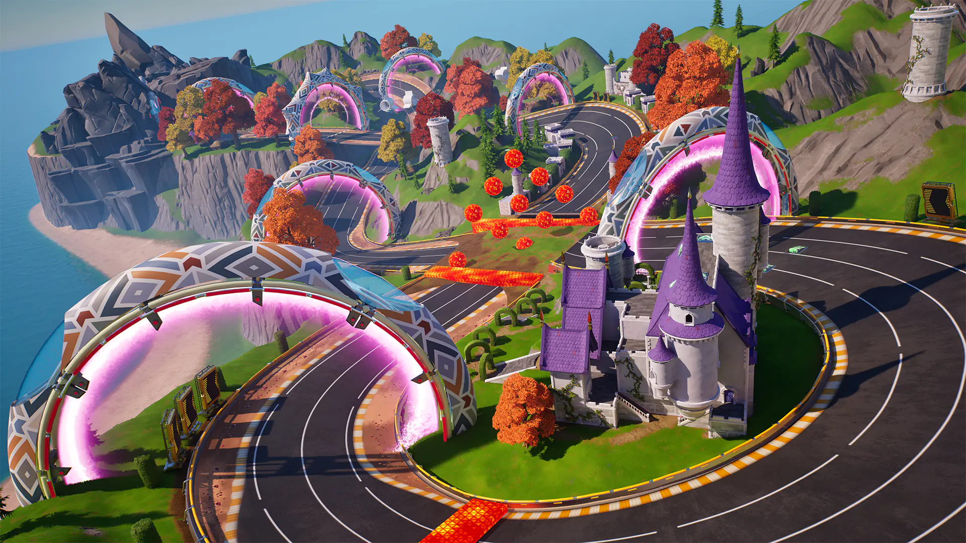 Rocket Racing: 50 heightmaps