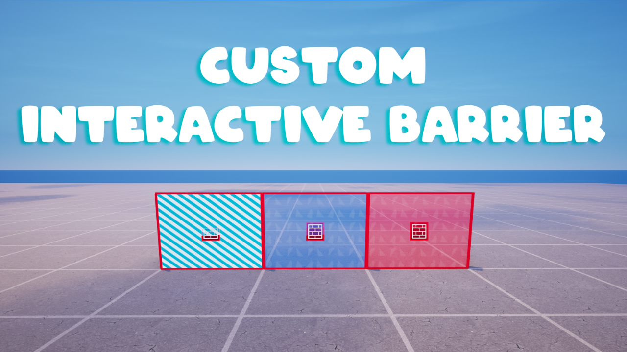 Custom interactive barrier 🧱🏃‍♂️