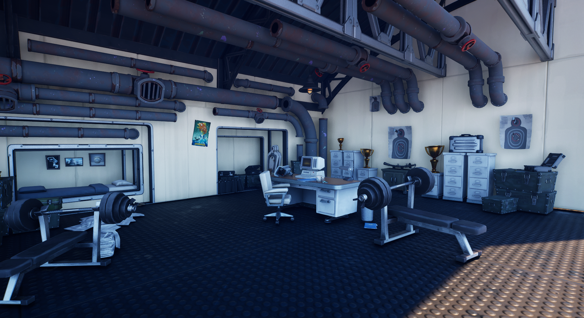 CH2S2 Looby Agents Rooms | FortForge
