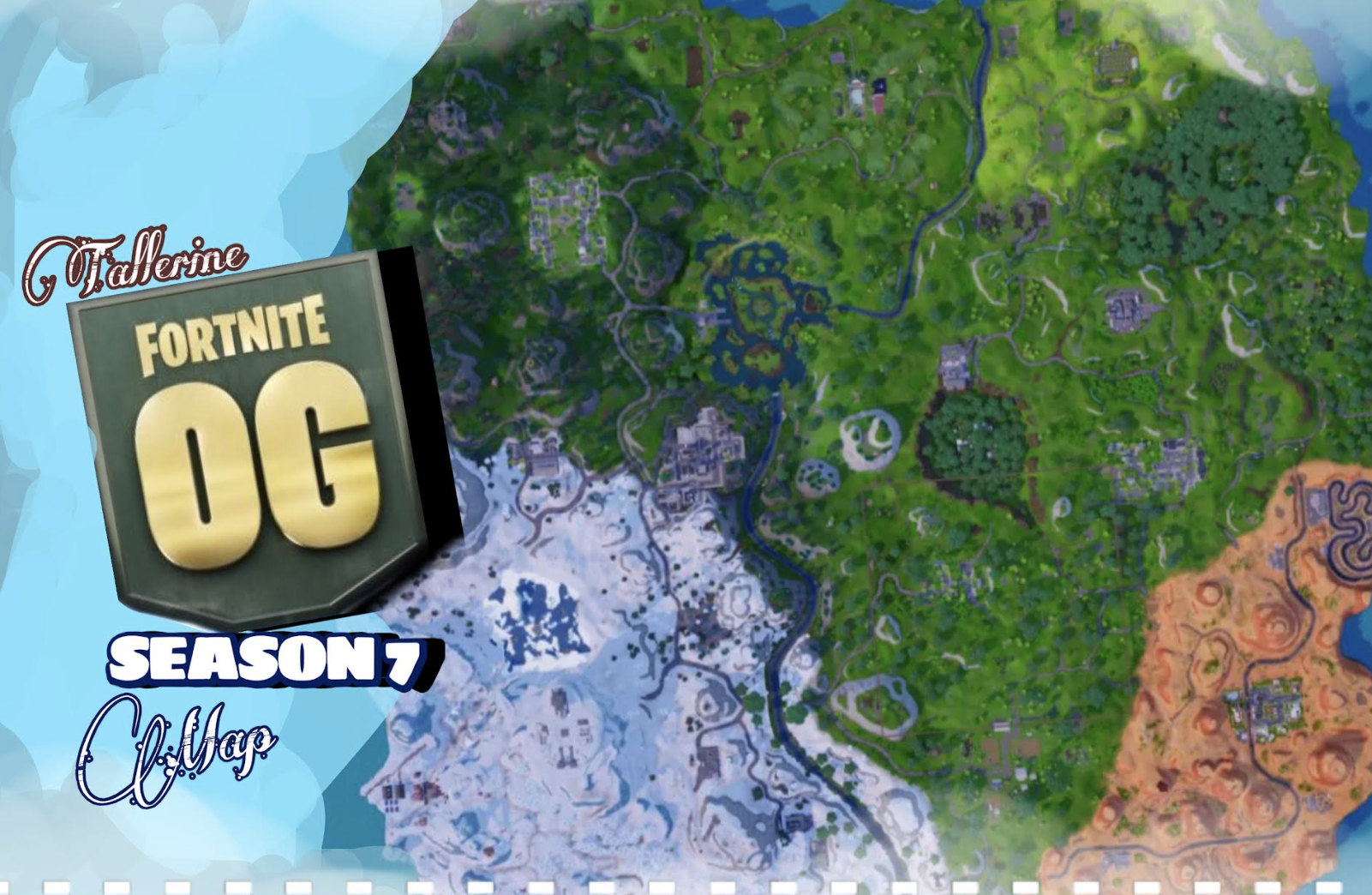 Fortnite OG - Season 7 Map