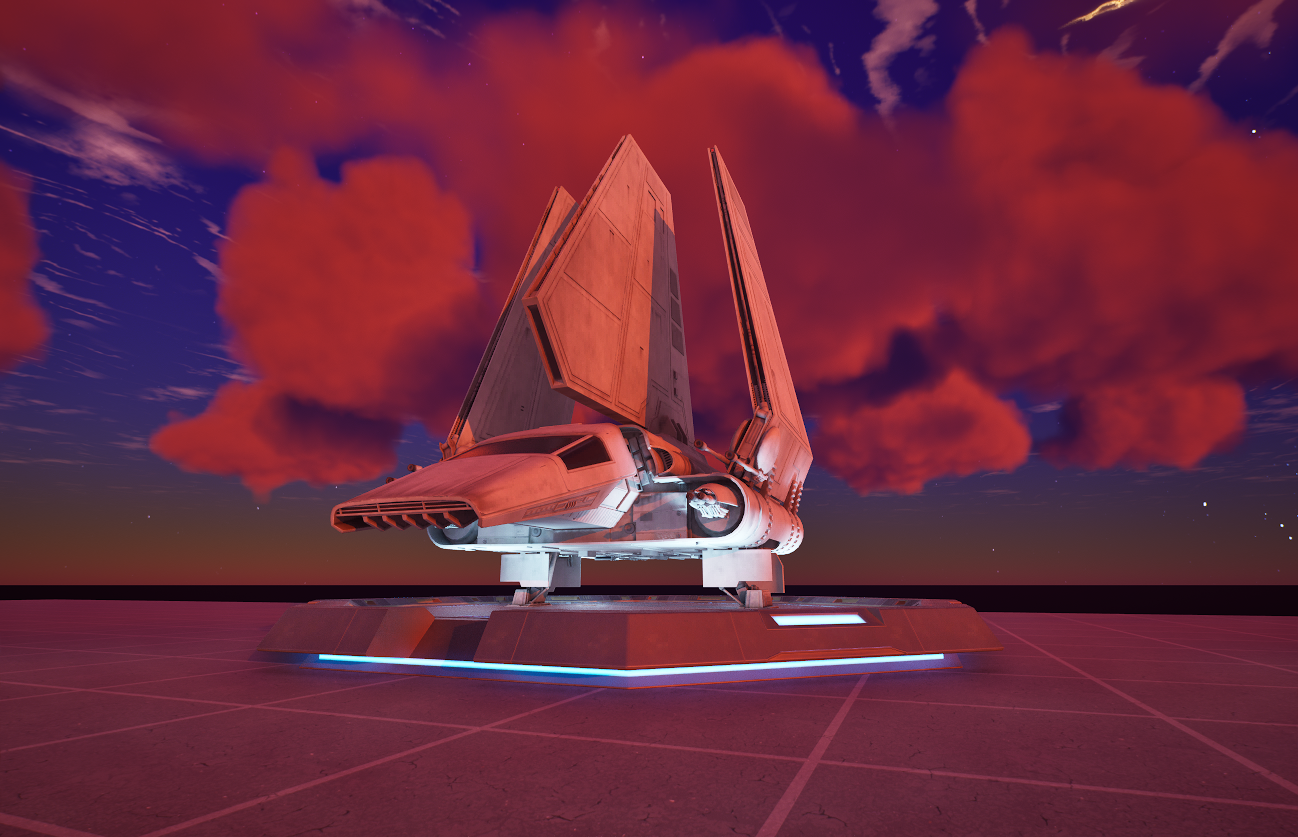 CH6 MS1 - Imperial Shuttle & Landing Pad