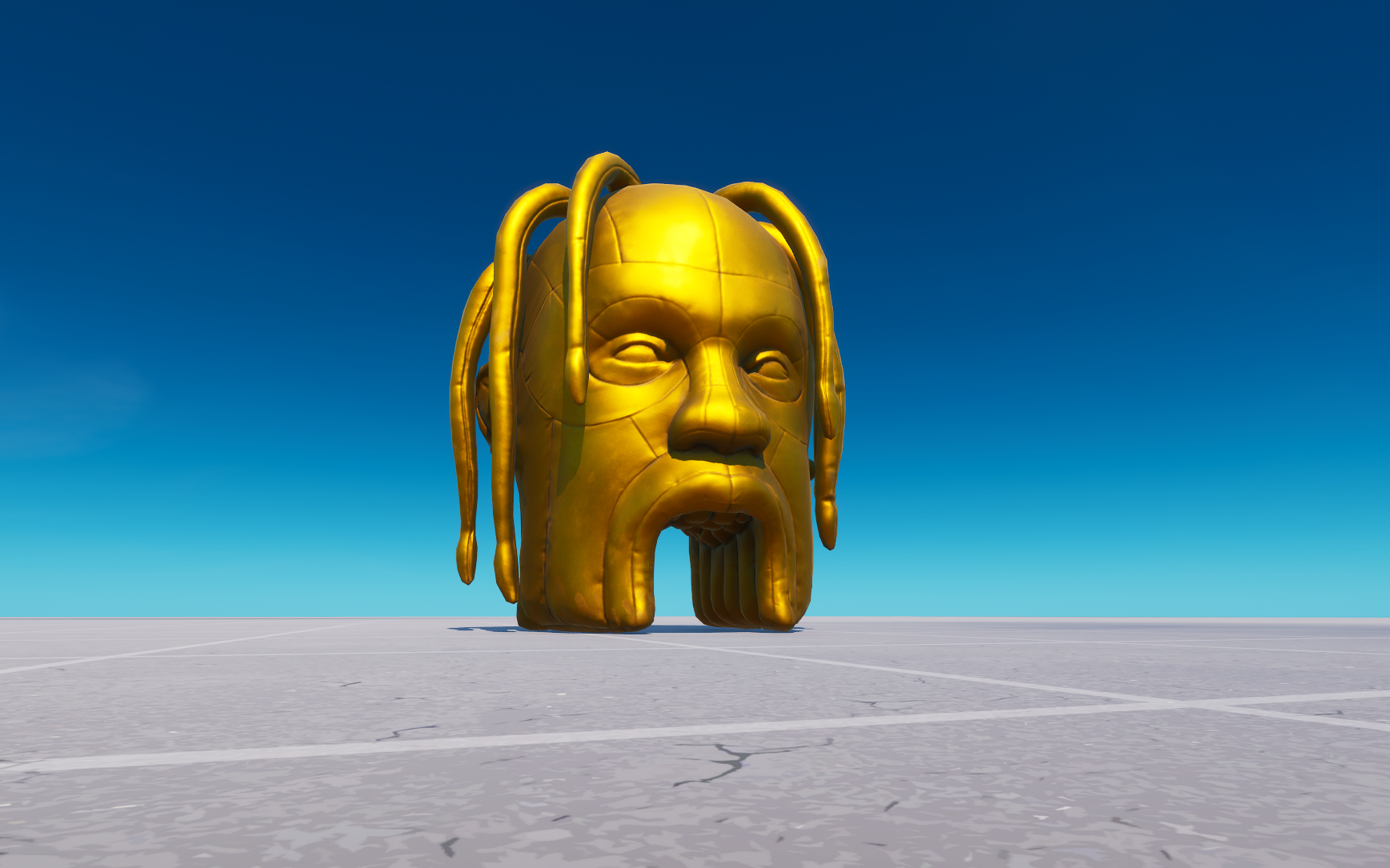 Travis Scott Astronomical Inflatable head