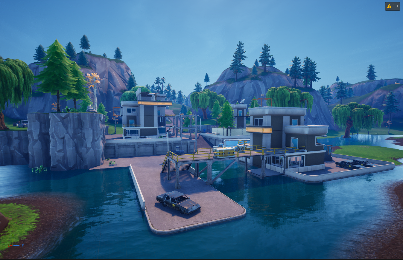 Season 9 Loot Lake Dock EASY PLACE