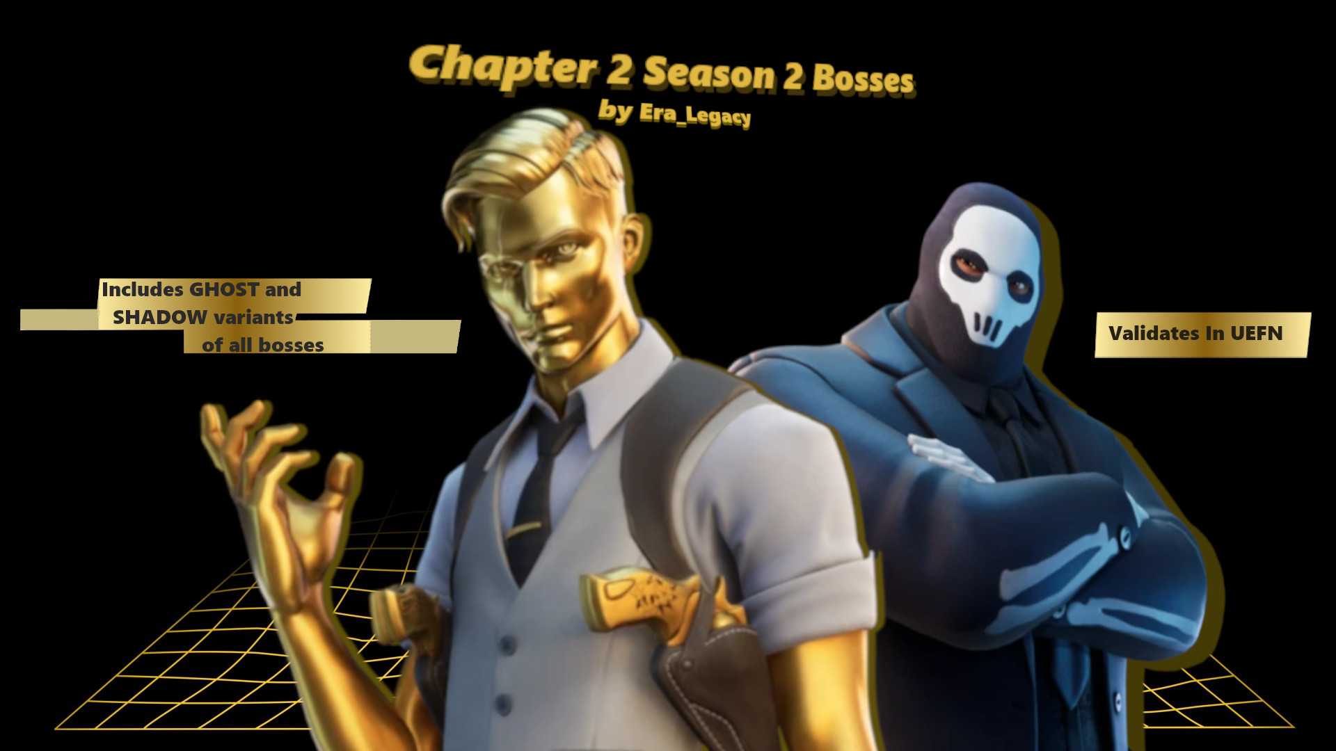 GHOST and SHADOW Bosses pack | FortForge